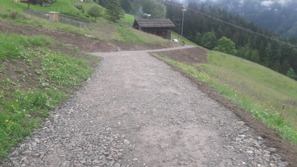 Travaux de montagne à Glières-Val-de-Borne
